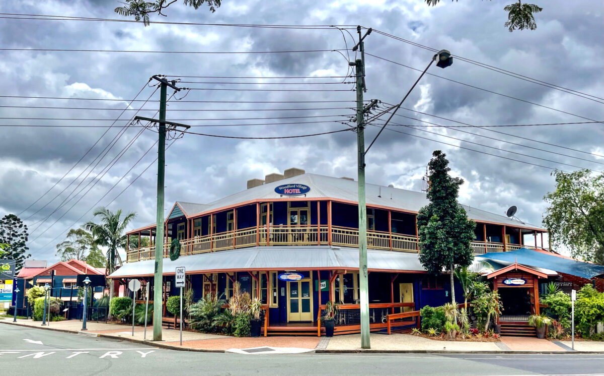 The Woodford Hotel, built in 1909